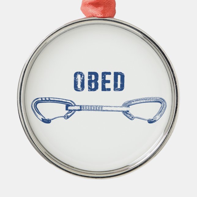 Ornement En Métal Tirage rapide d'escalade d'Obed (Devant)