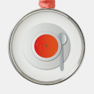 Ornement En Métal Tomato Soup