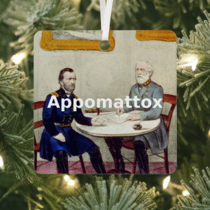 Ornement En Métal TOP Appomattox Metal Ornament