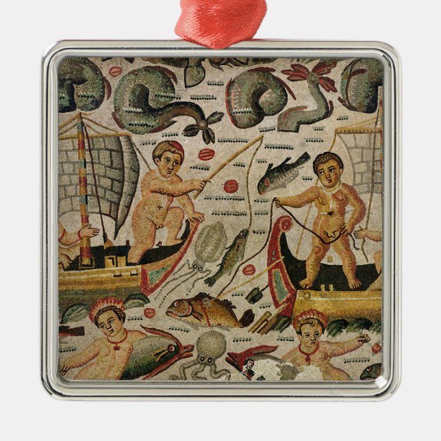 Ornement En Métal Triumph de Neptune et d'Amphitrite (Devant)