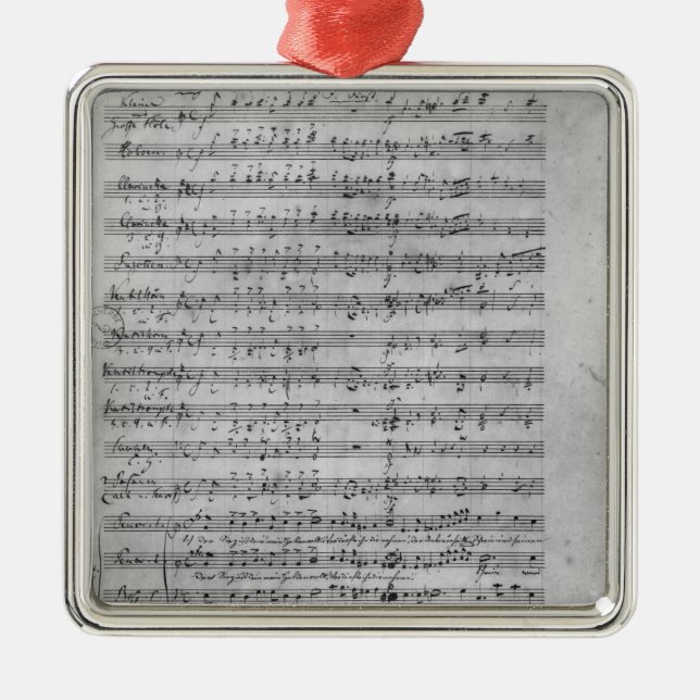 Ornement En Métal Trois Lieder (Devant)