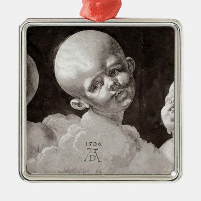 Ornement En Métal Trois têtes des enfants, 1506 (Devant)