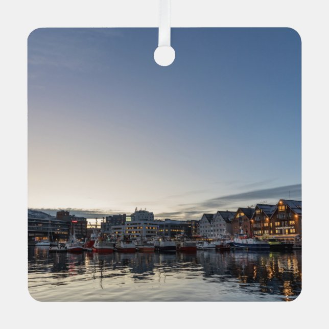 Ornement En Métal Tromso Norvège (Recto)