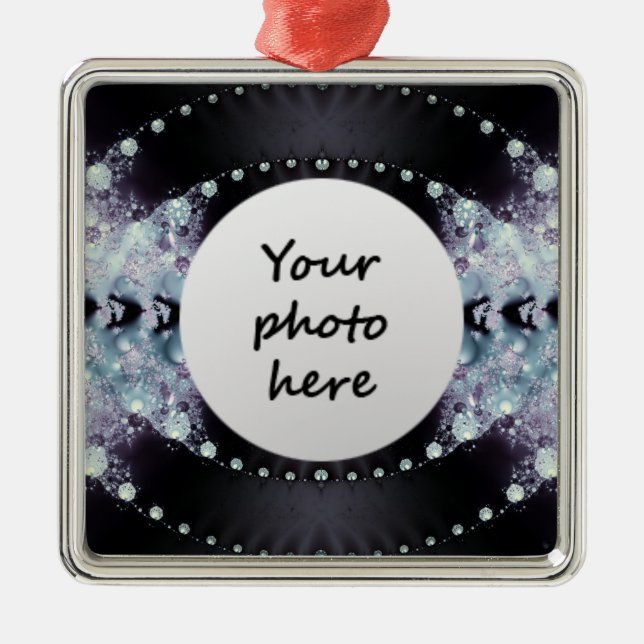 Ornement En Métal Trou pourpre (Devant)