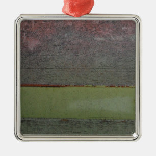 Ornement En Métal Turquoise bleu rose vert rouillé