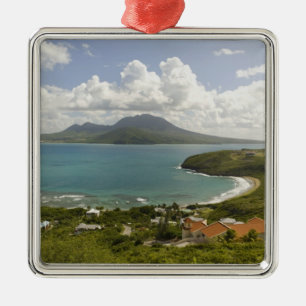 Ornement En Métal Turtle Beach, péninsule sud-est, St-Kitts,