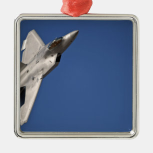 Ornement En Métal Un avion de F-22 Raptor