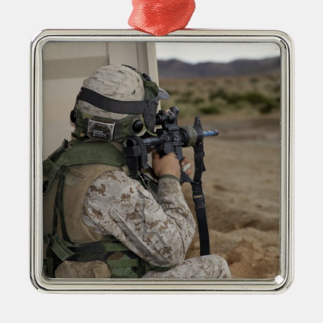 Ornement En Métal Un chef d'infanterie (Devant)