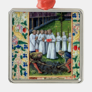 Ornement En Métal Un enterrement