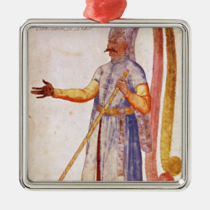 Ornement En Métal Un Janissary ou un soldat, 1567