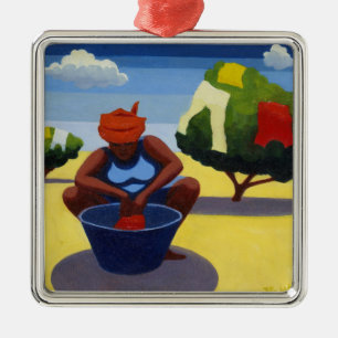 Ornement En Métal Un jour de séchage 2007