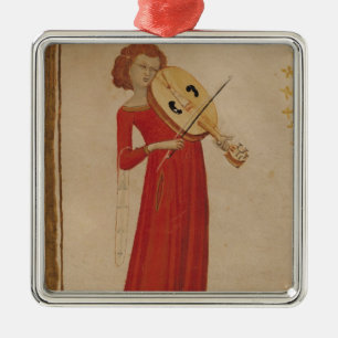 Ornement En Métal Un musicien, de "De Musica" par Boethius