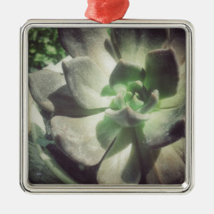 Ornement En Métal Un Plante noir et vert pour poules et poules