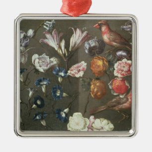 Ornement En Métal Une étude des pivoines, du convolvule, des lis et