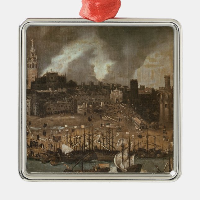 Ornement En Métal Une expédition visant de Séville pour (Devant)