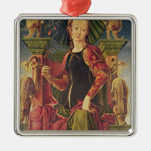 Ornement En Métal Une Muse, c.1455-60 (Devant)