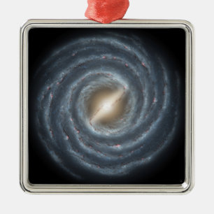 Ornement En Métal Une vue de notre propre galaxie de manière