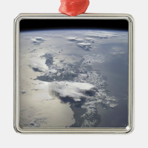 Ornement En Métal Une vue panoramique de l'île de Hispaniola