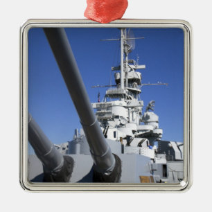Ornement En Métal USS Alabama cuirassé à la Memorial Battleship