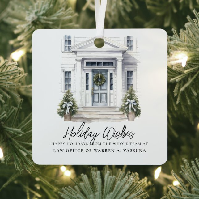 Ornement En Métal Vacances Modernes (Insitu)