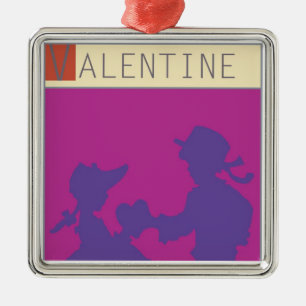 Ornement En Métal <Valentine> par Steve Collier