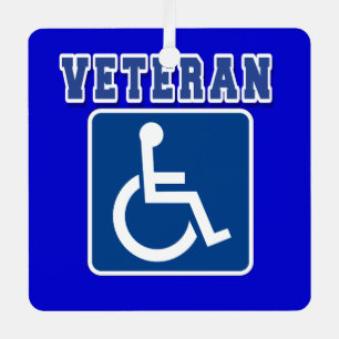 Ornement En Métal Vétérinaire handicapé handicapé