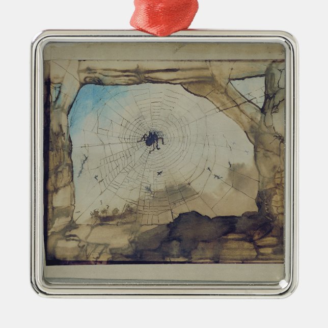 Ornement En Métal Vianden par une toile de l'araignée (Devant)