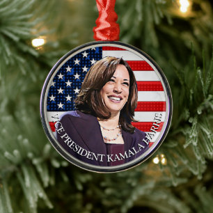 Ornement En Métal Vice-Président Kamala Harris Keepsaksouvenir