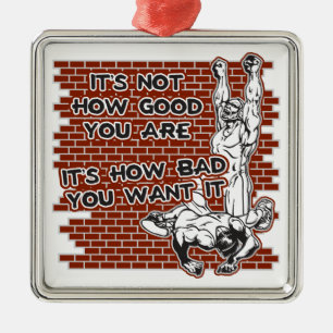 Ornement En Métal Victoire de lutte