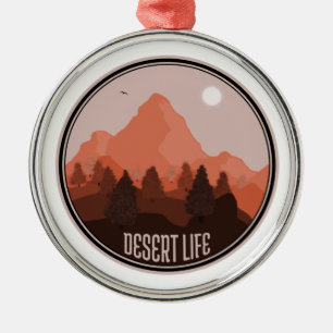 Ornement En Métal Vie désertique