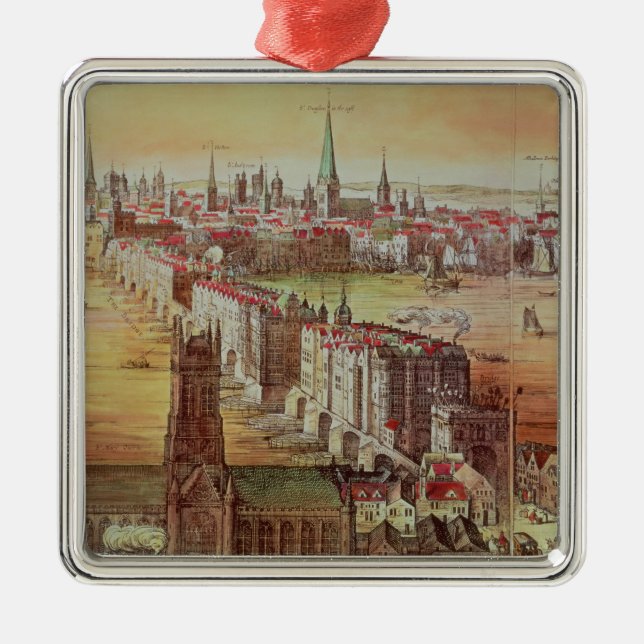 Ornement En Métal Vieux pont de Londres (Devant)