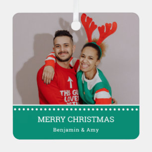 Ornement En Métal Vilain Champions de Noël Photo