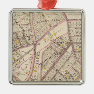 Ornement En Métal Ville de Pelham, New York