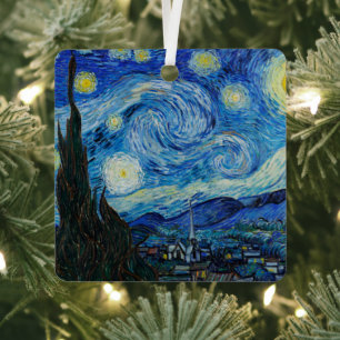 Ornement En Métal Vincent Van Gogh La Nuit étoilée