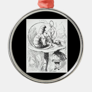 Ornement En Métal Vintage Alice au Pays des Merveilles