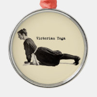 Vintage Yoga Woman Up Chien Antique