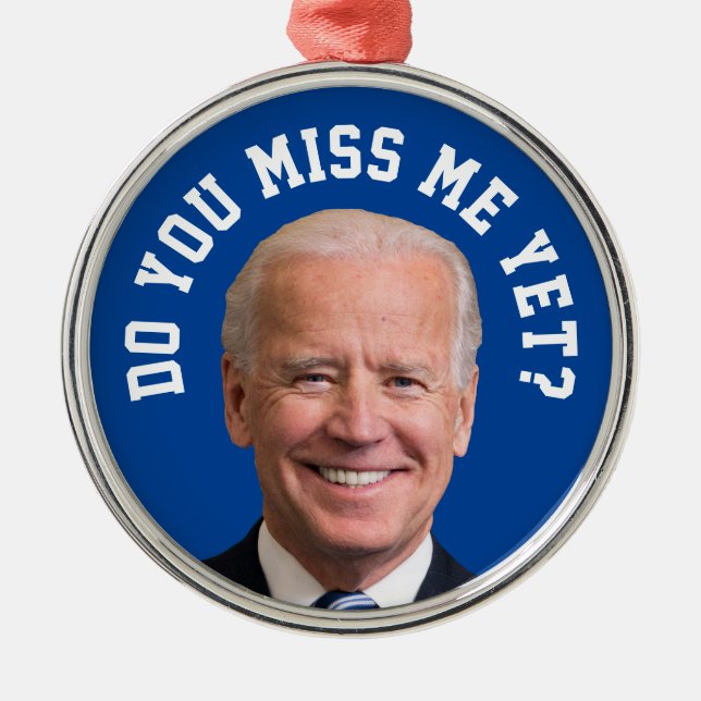 Ornement En Métal Vous Mlle Joe Biden ? (Devant)