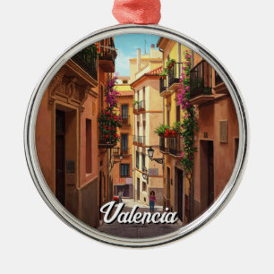 Ornement En Métal Voyage à Valence Espagne