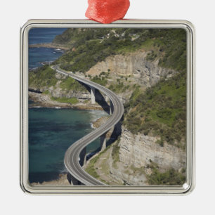 Ornement En Métal Vue aérienne du pont Sea Cliff près de Wollongon