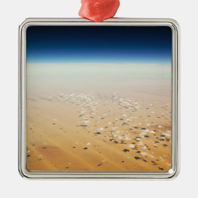 Ornement En Métal Vue aérienne d'un désert (Devant)