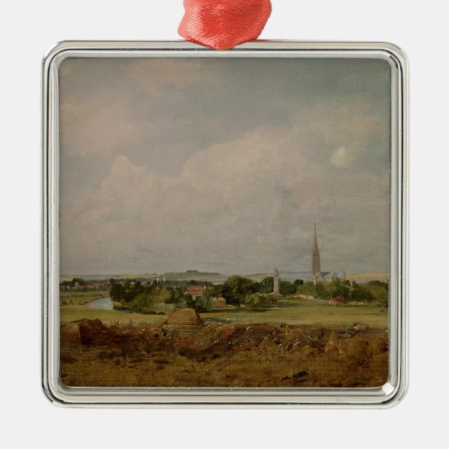 Ornement En Métal Vue de John Constable | de Salisbury (Devant)