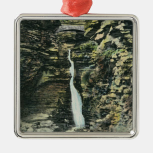 Ornement En Métal Vue de la cascade centrale