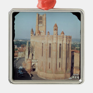 Ornement En Métal Vue de la cathédrale de Sainte-Cecile
