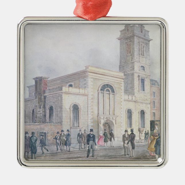 Ornement En Métal Vue de l'église de St Bartholomew (Devant)