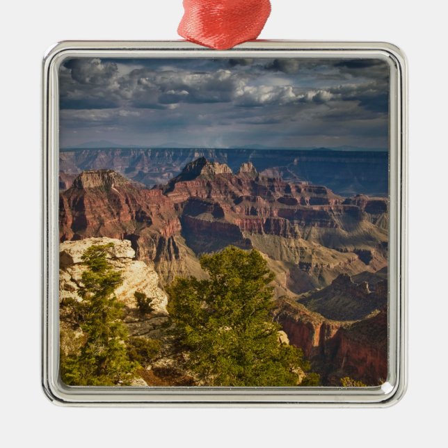 Ornement En Métal Vue depuis North Rim Visitor Centre - Grand (Devant)