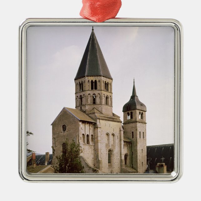 Ornement En Métal Vue du Clocher de l'Eau Benite (Devant)