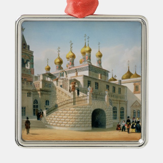 Ornement En Métal Vue du palais de Boyar à Moscou Kremlin (Devant)
