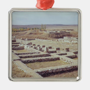 Ornement En Métal Vue du site archéologique, 1450-1200 AVANT JÉSUS