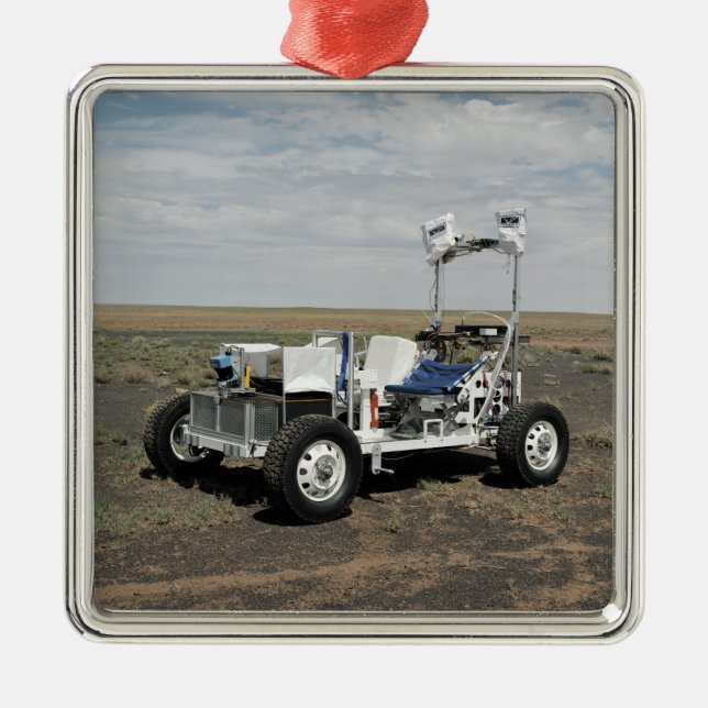 Ornement En Métal Vue d'un véhicule lunaire 1 G