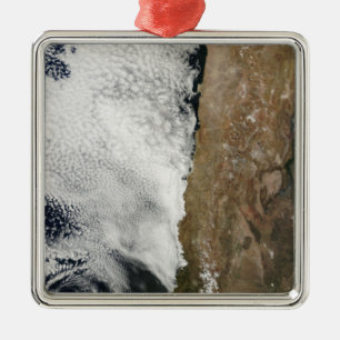 Ornement En Métal Vue satellite des montagnes des Andes